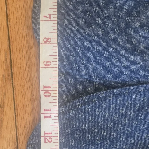 Men's Blue Patterned Blazer - Picture 9 of 10